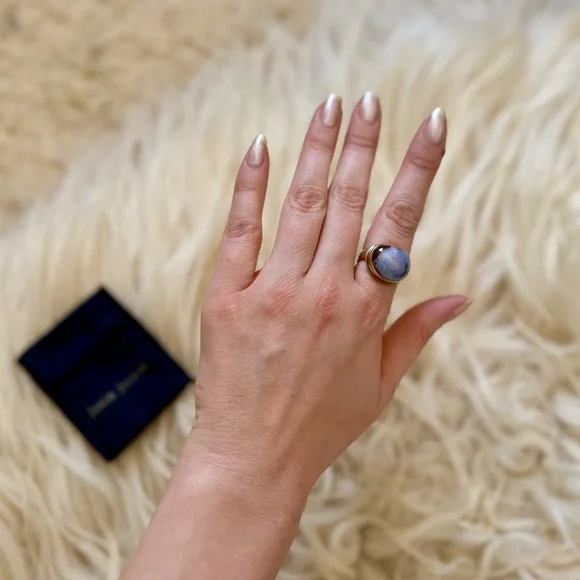 Jamie Joseph Boulder Opal 14k Sterling Ring - Picture 11 of 11